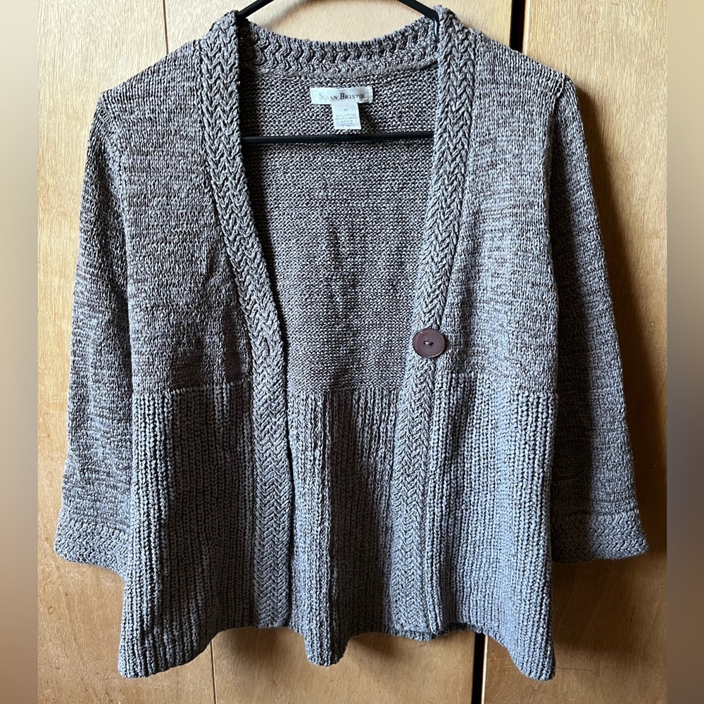 Susan Bristol size Medium Cardigan sweater